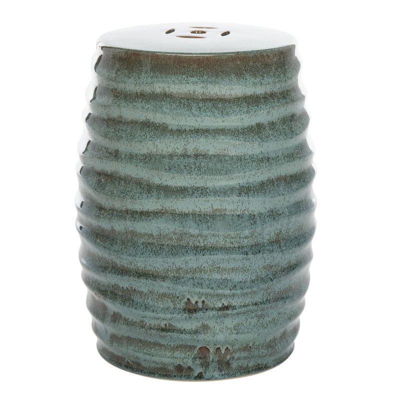 Kita Garden Stool - Reactive Blue - Safavieh