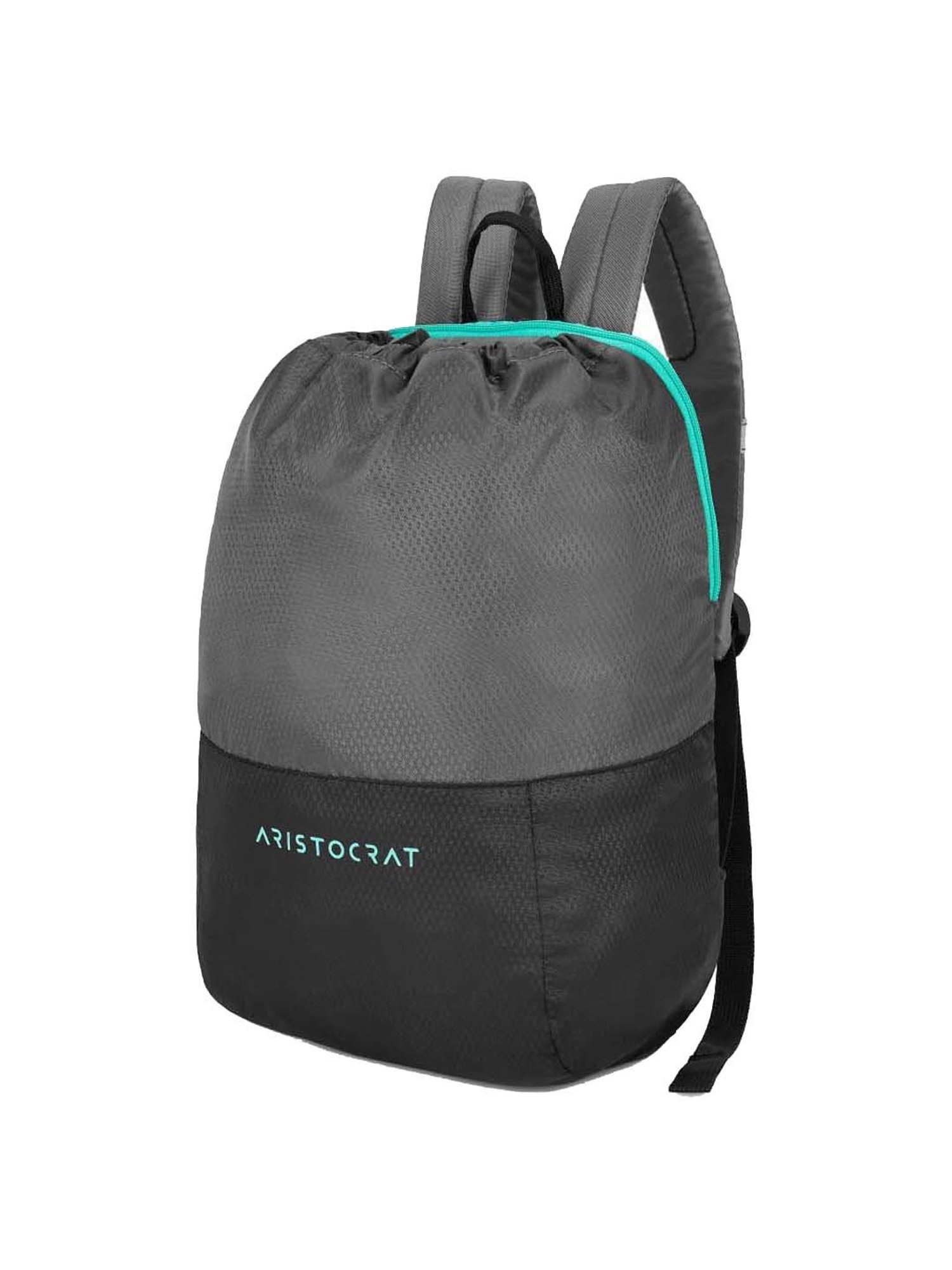 Aristocrat 15 Ltrs Grey Medium Backpack