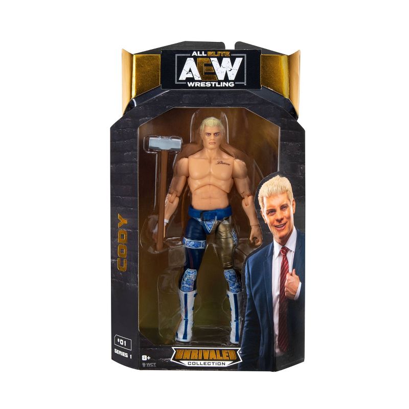 All Elite Wrestling - 1 Figure Pack (Unrivaled Figure) W1 - Cody Rhodes