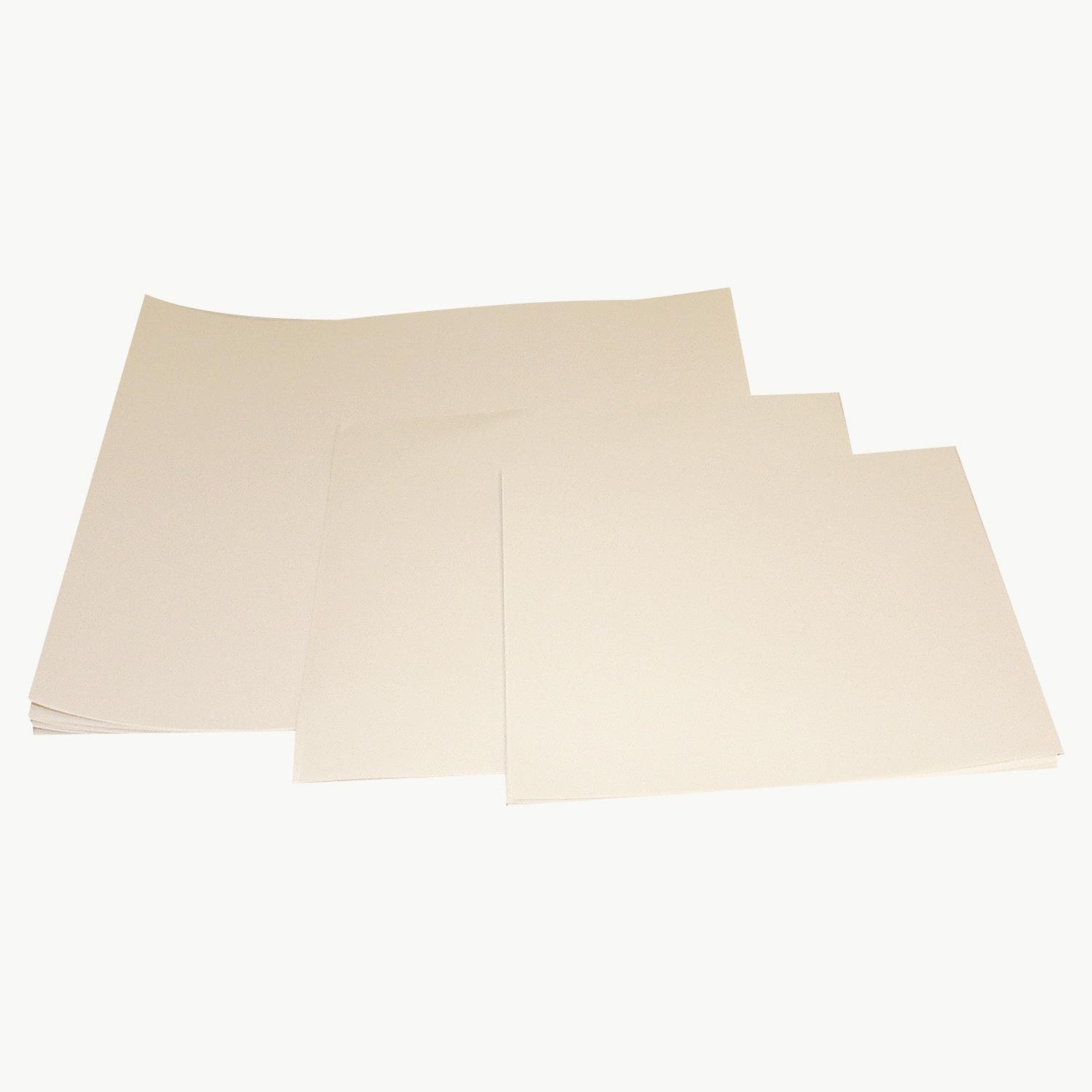 JVCC SCP-04 Silicone-Coated Paper Separator Sheets: 6 in x 6 in. (Off-White) [20 sheets/pack]