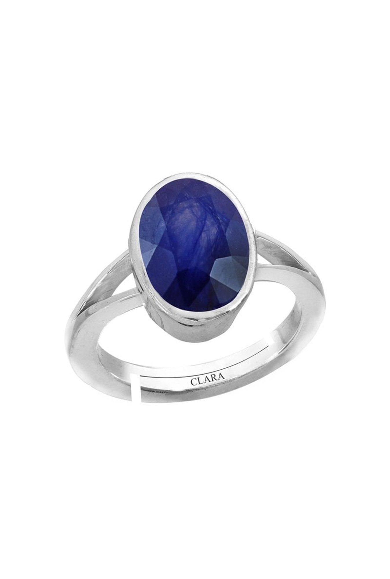 Clara Blue Sapphire Neelam 6.5cts or 7.25ratti Ring