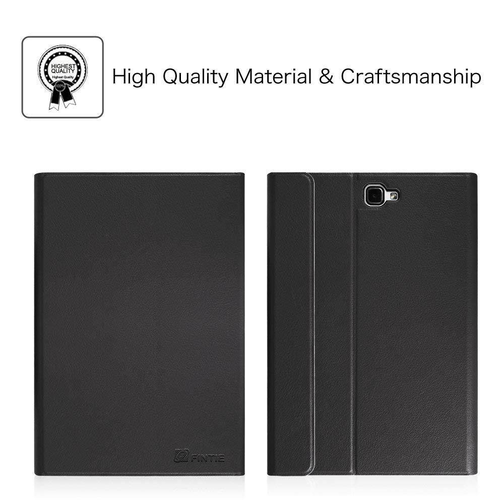 Fintie Keyboard Case for Samsung Galaxy Tab A 10.1(2016 NO S Pen Version),Slim Lightweight Stand Cover w/Magnetically Detachable Wireless Bluetooth Keyboard Compatible with Tab A 10.1 Inch, Black