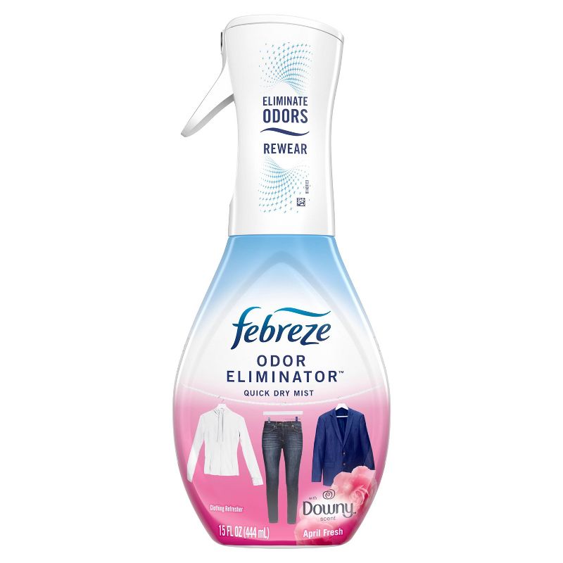 Febreze Clothing Odor Eliminator with Downy April Fresh Scent - 15 fl oz