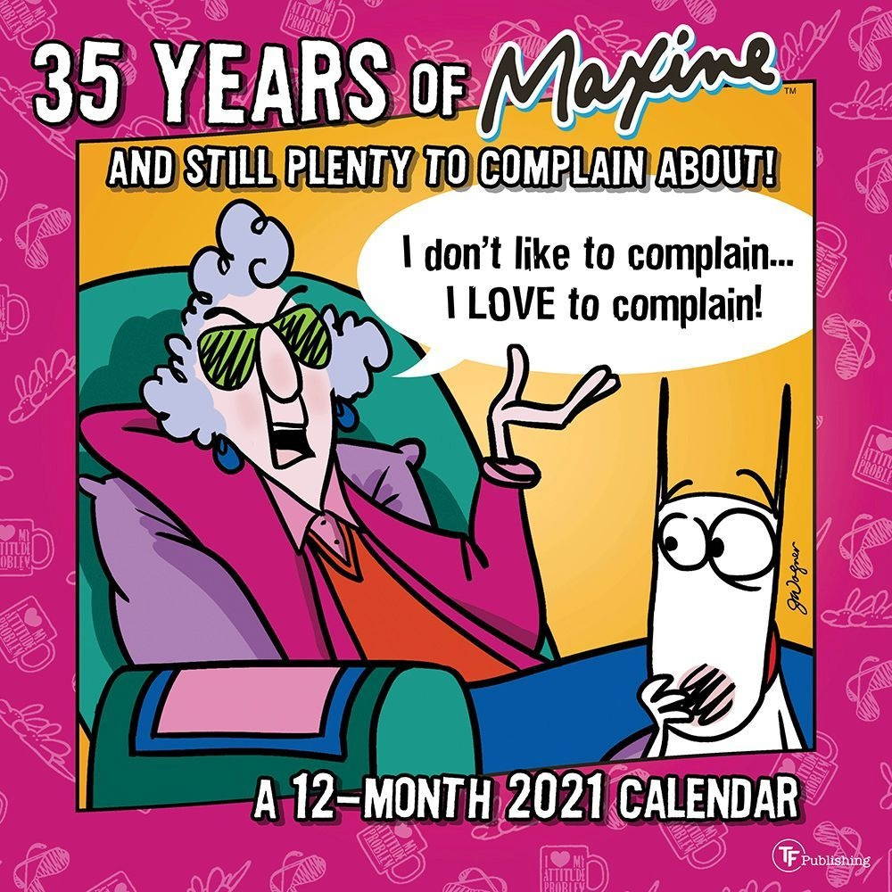 TF Publishing,  Maxine Wall Calendar 2021