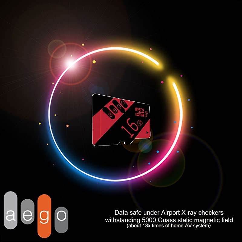 16GB Micro SD Card Class 10 Memory Card with Adapter for Dash CamNintendoDrone U3 16GB