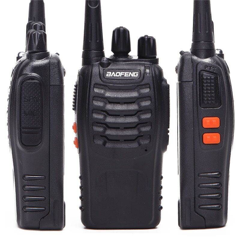 4 PCS Baofeng BF-888S Walkie Talkie  5W Two-way radio Portable CB Radio UHF 400-470MHz 16CH Comunicador Transmitter Transceiver