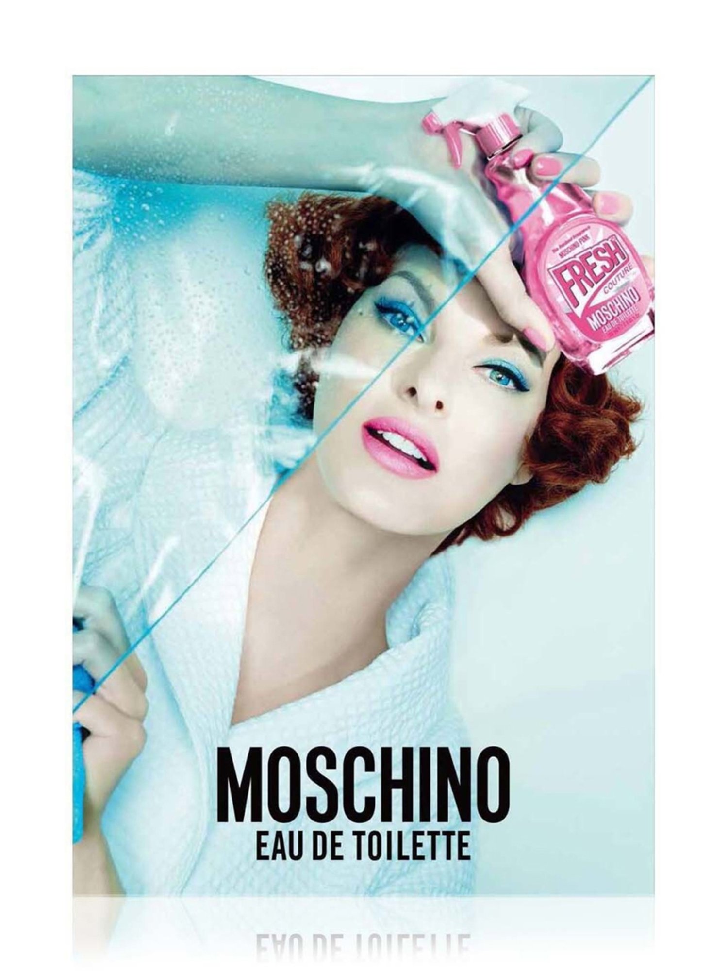 Moschino Pink Fresh Couture Eau De Toilette For Women (6T32) - 100 ml