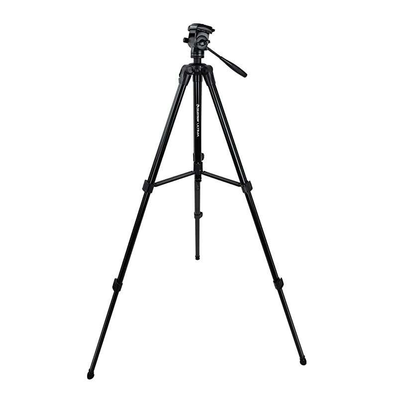 Ultima Pan Tilt Head Tripod Excellent Choice for a Spotting Scope Binocular or Camera 93612