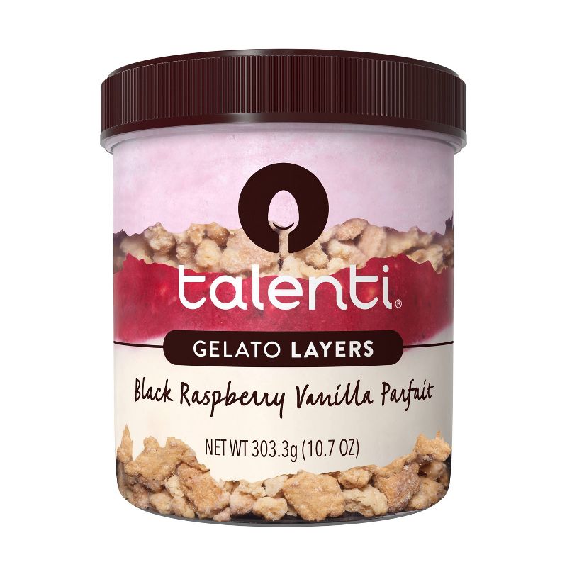 Talenti Gelato Layers Black Raspberry Vanilla - 10.7oz