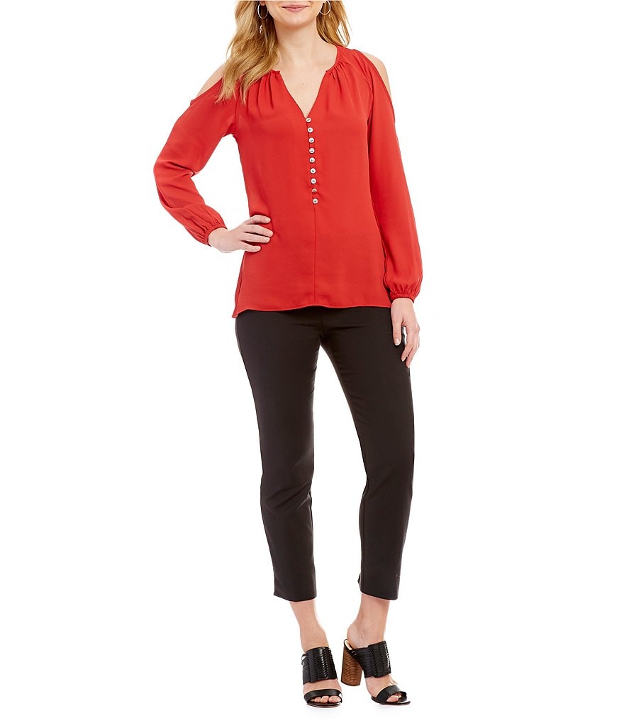 Karen Kane Straight Ankle Pants