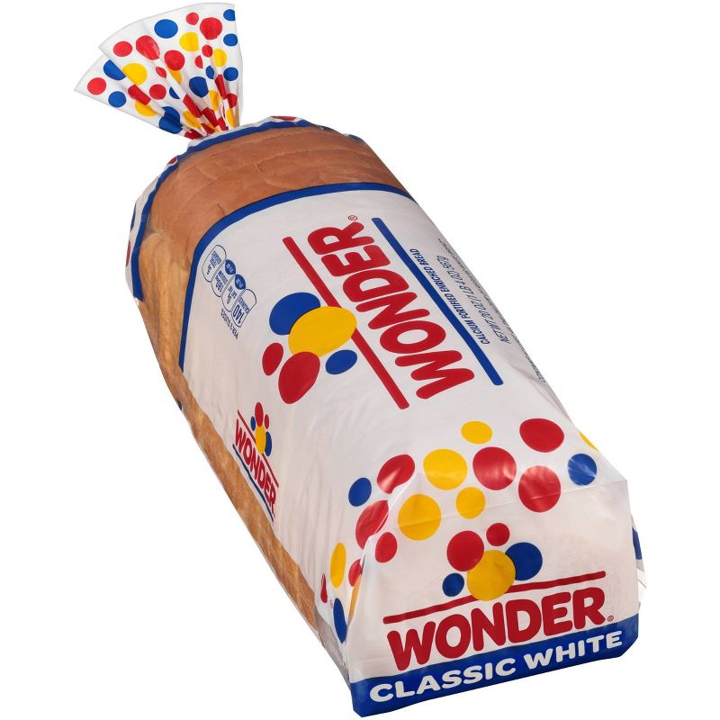 Wonder Round Top White Sliced Bread - 20oz