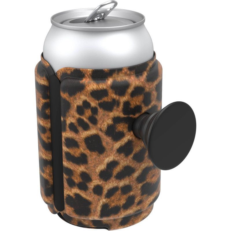 PopThirst PopGrip Can Holder - Leopard Prowl