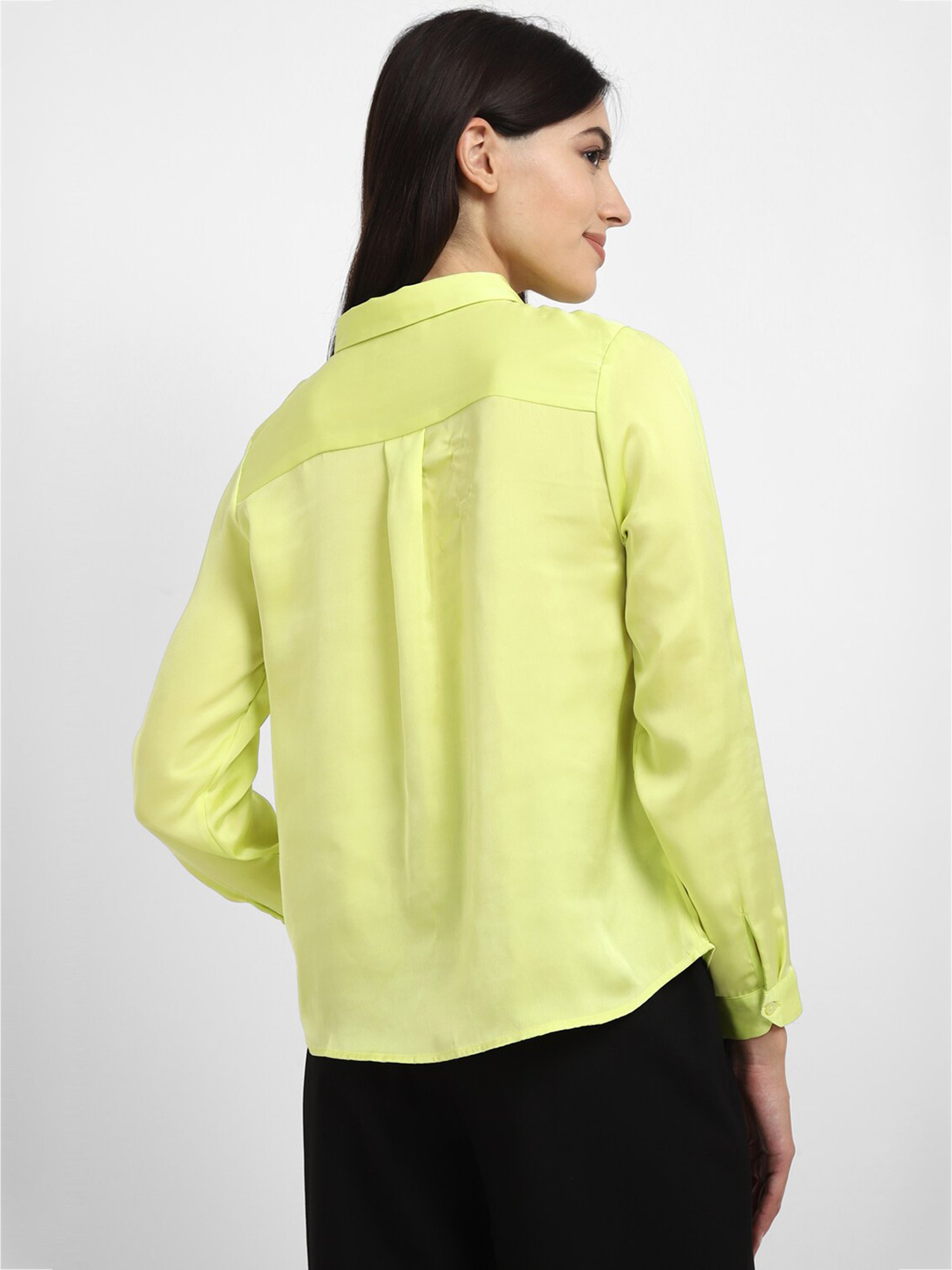 Annabelle by Pantaloons Black Polka Dots Shirt