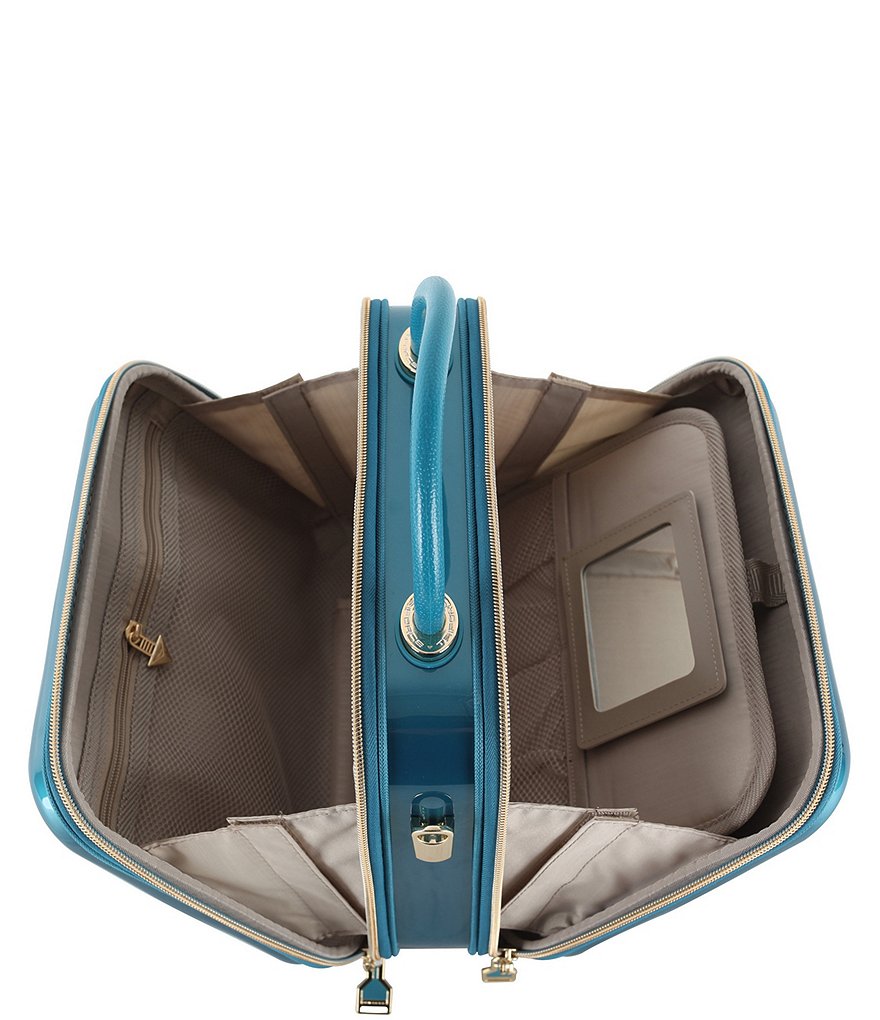 ROYCE New York Leather Large Cosmetic Bag