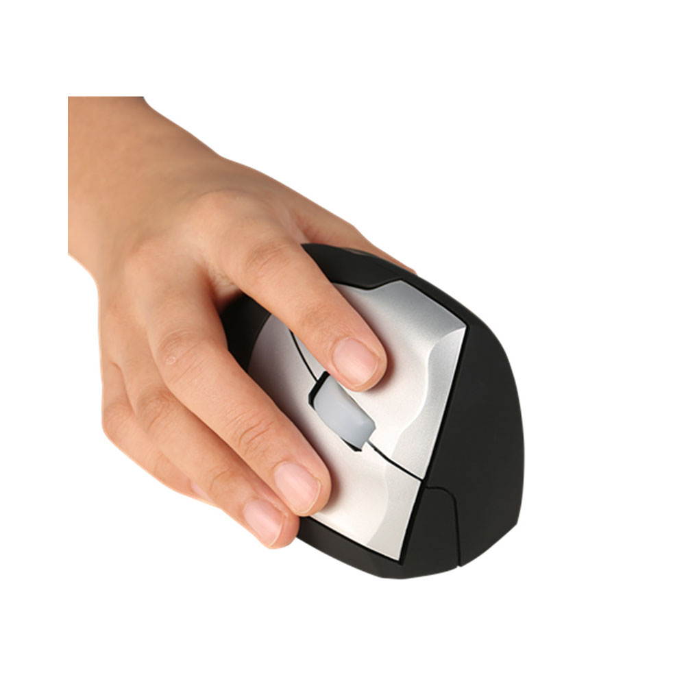 EIGIIS Wireless Ergonomic Mouse 2.4G High Precision Vertical Optical Mice 800/1200/1600 DPI