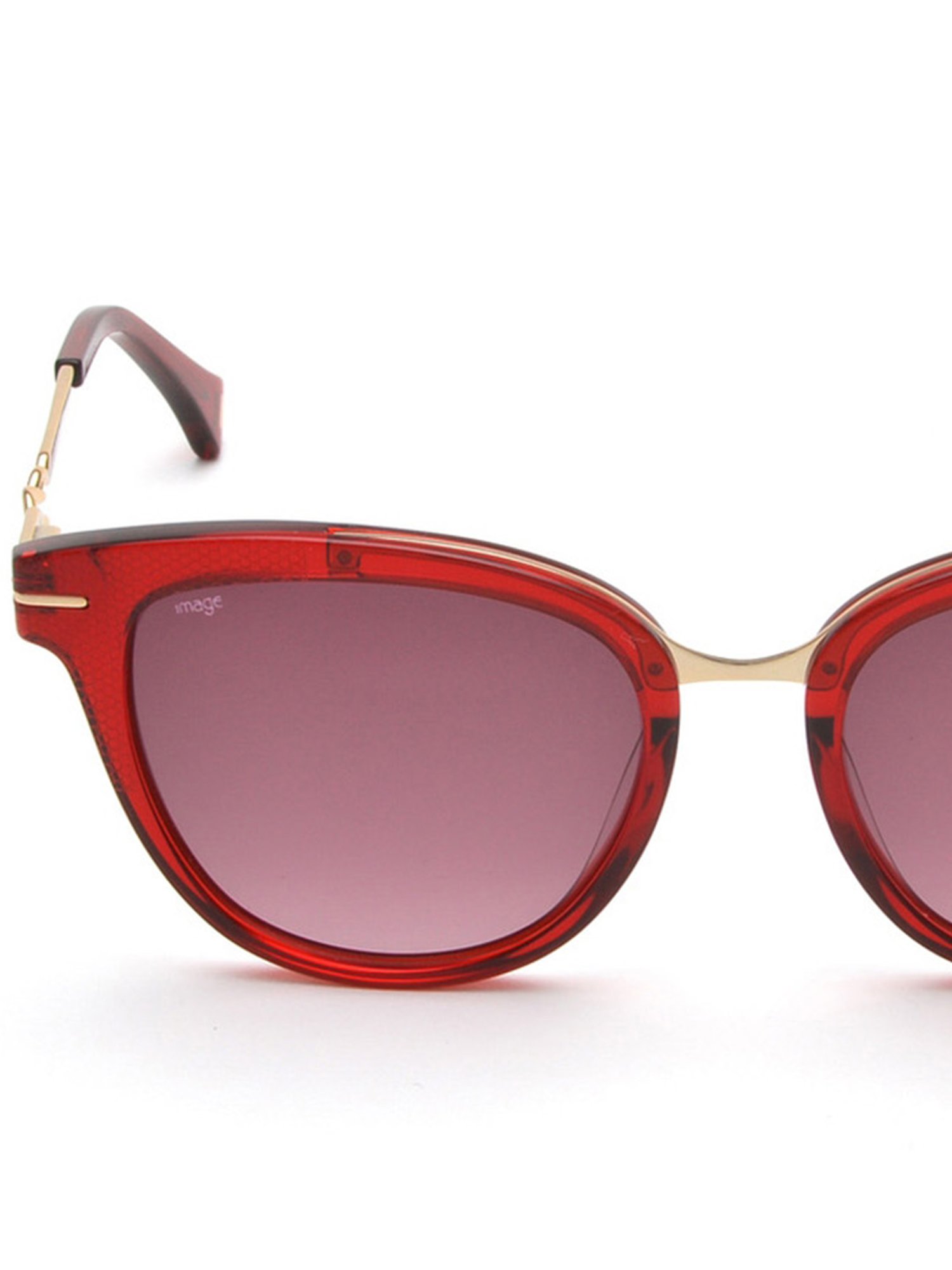 Image IMS734C4SG Purple Oval Sunglasses