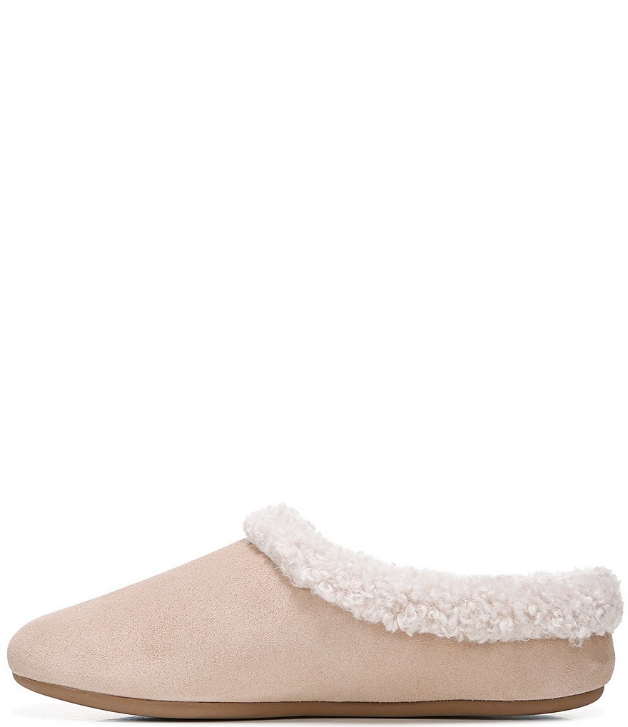 Zodiac Paloma Suede Faux Shearling Lined Slippers