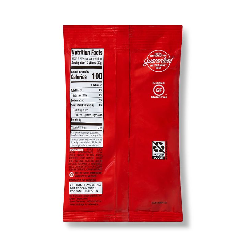 Strawberry Fruit-Flavored Snack 1ct - Market Pantry™