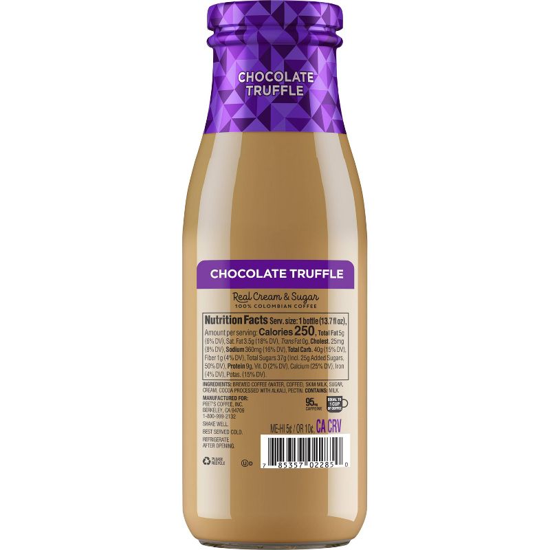 Peet's Coffee Iced Dark Chocolate - 13.7 fl oz Bottle