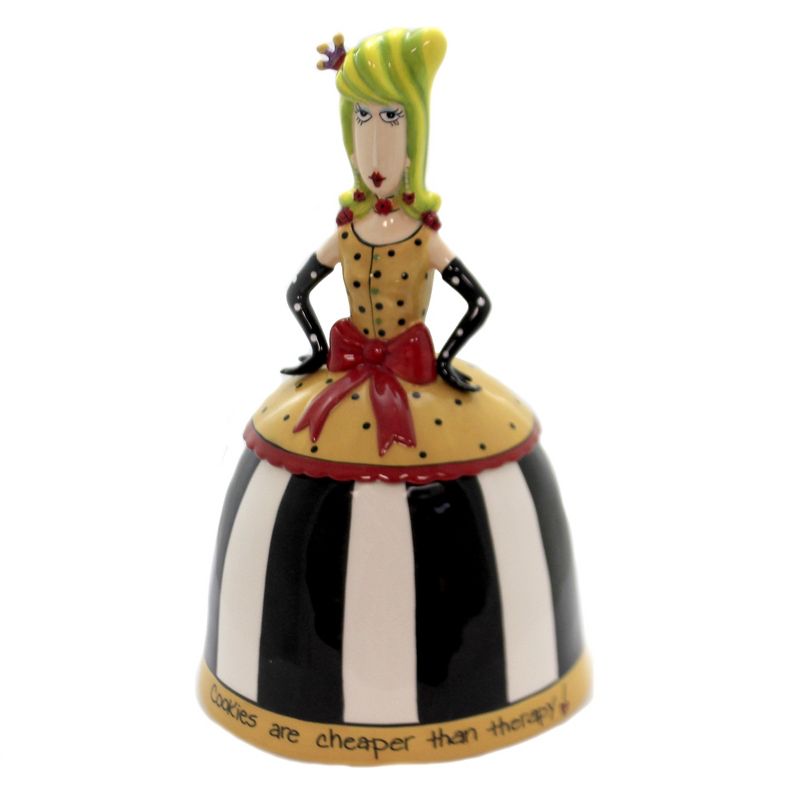 Tabletop 11.75" Dollymama's Cookie Jar Therapy Kitchen Cosmos Gifts Corp.  -  Food Storage Containers