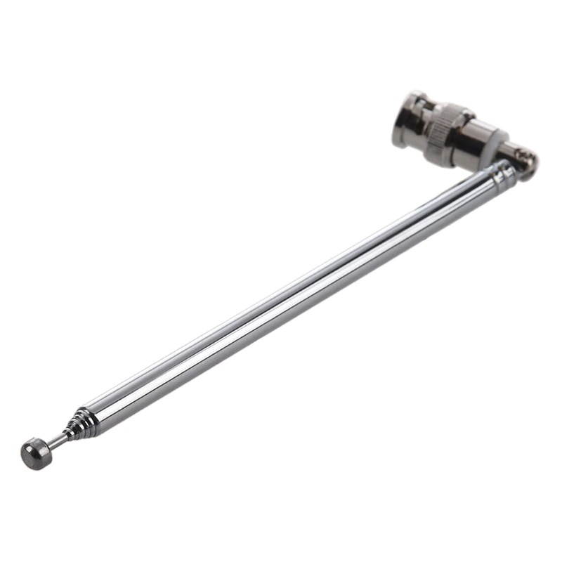 360&deg; Stretch Telescopic TV Antenna Q9 BNC Connector Aerial FM Radio Scanner