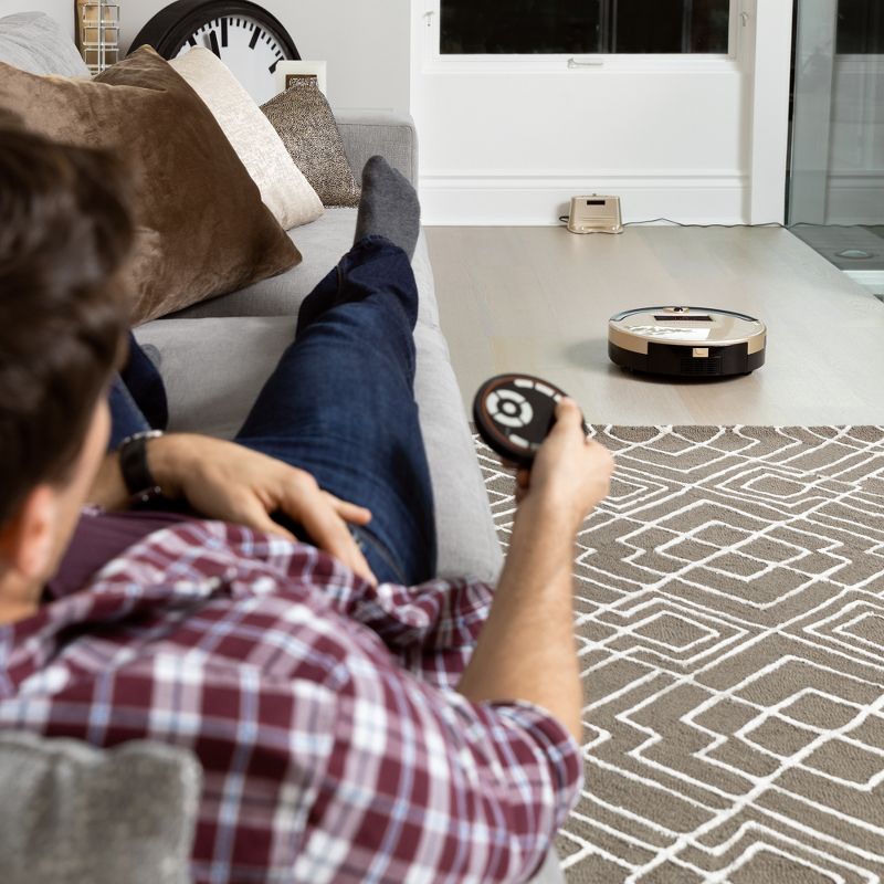 bObsweep PetHair Robot Vacuum Cleaner and Mop - Champagne