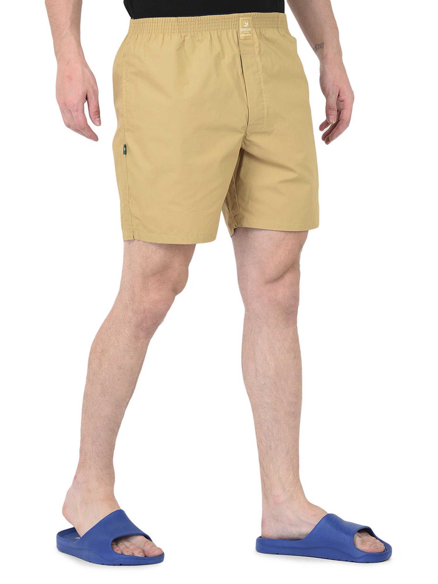 Woodland Khaki Nightwear Shorts