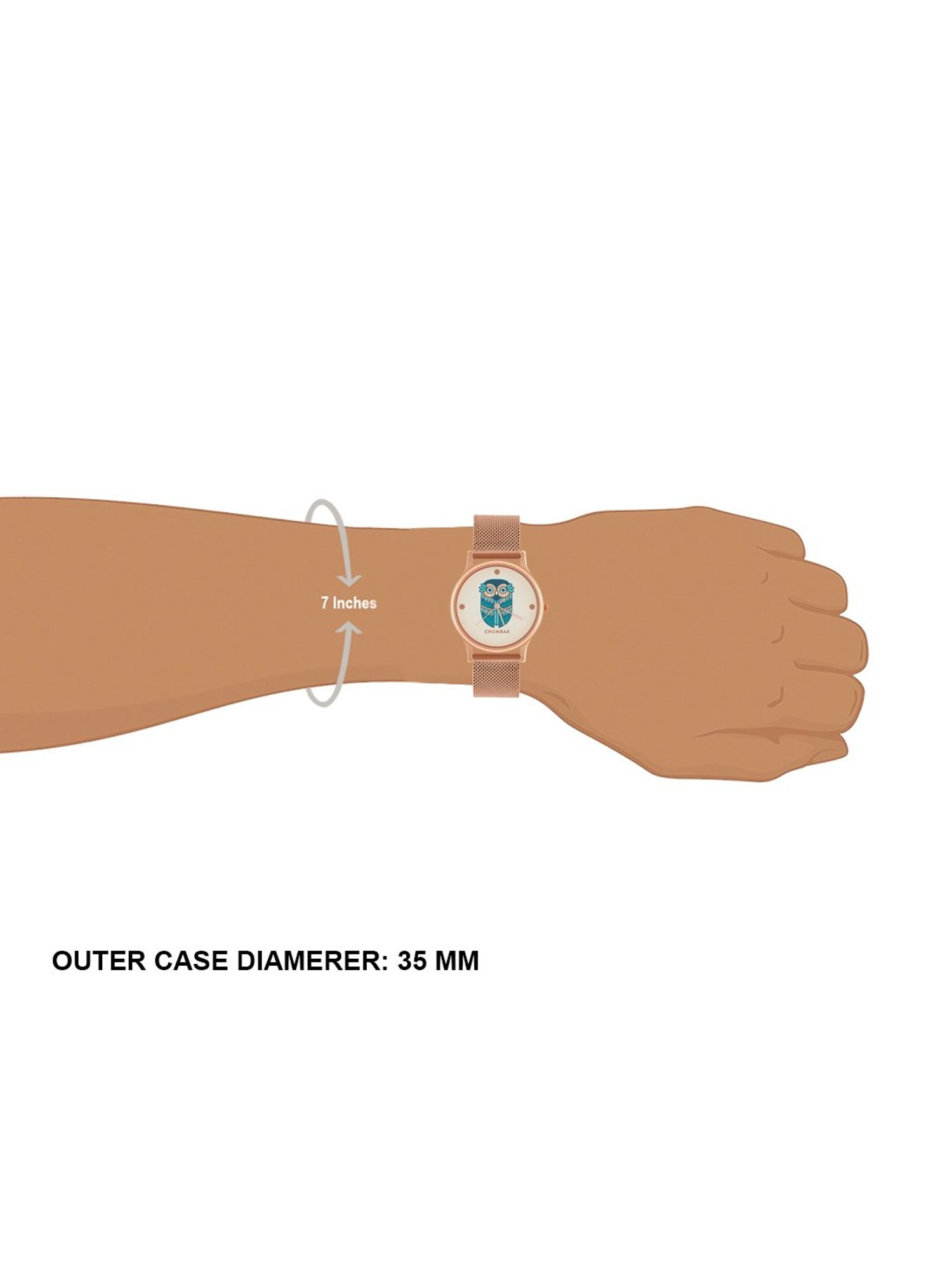 Chumbak 8907605117503 Analog Watch for Women