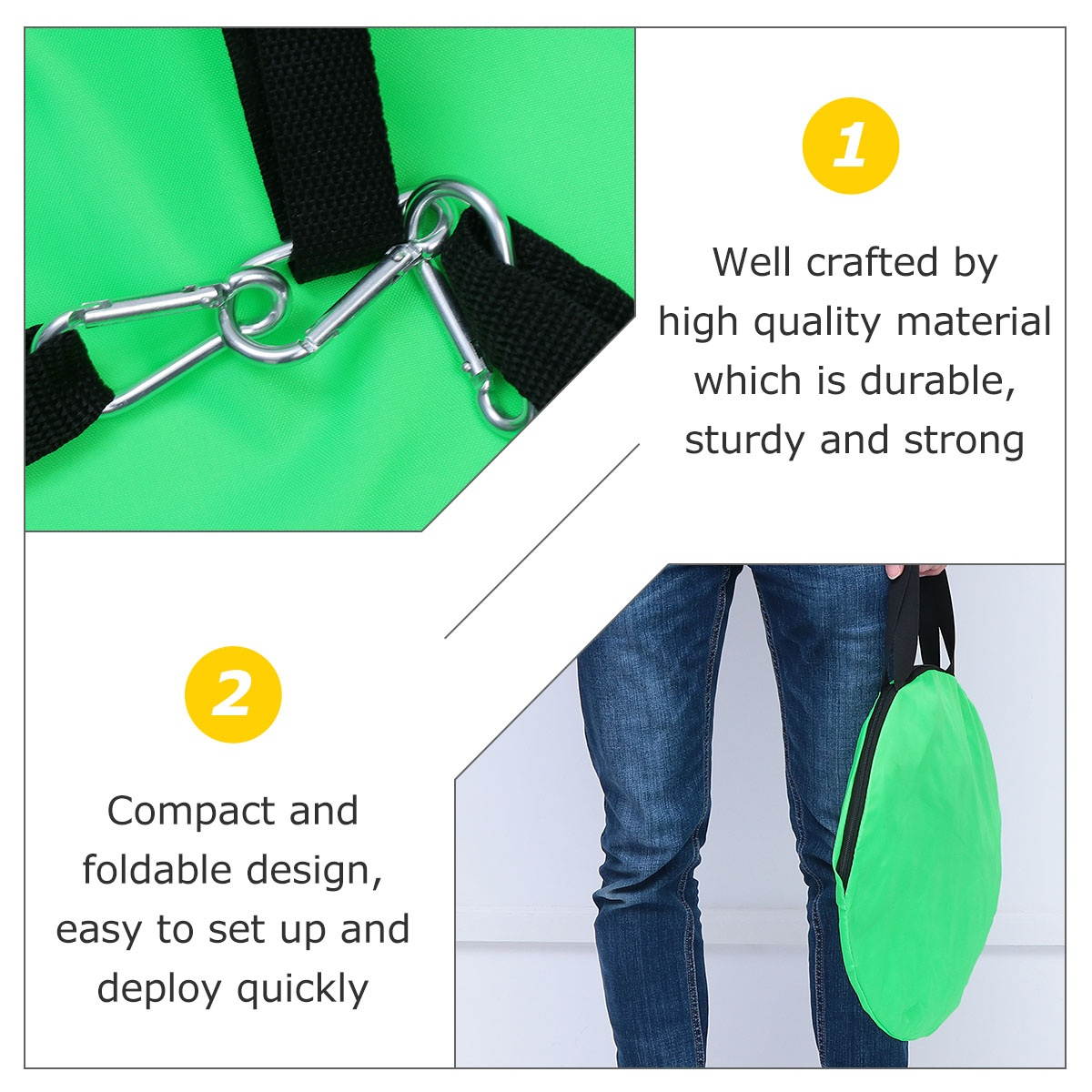 1pc Sail Foldable Kayak Boat Wind Sail Surfboard Canoe Sailing Downwind Sail