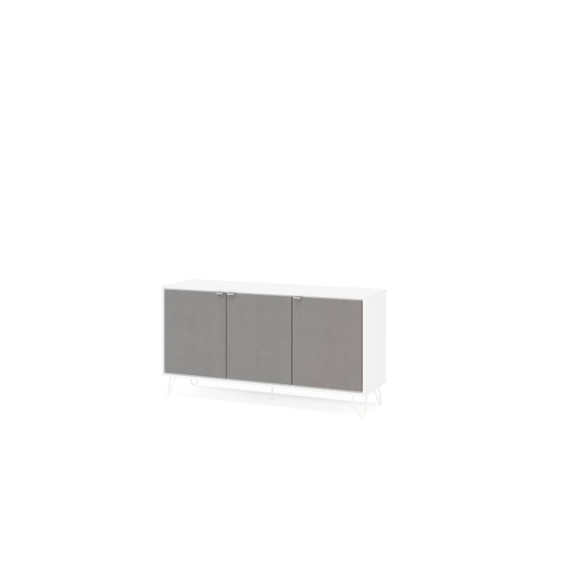 Madison Side Board White/Gray - Chique