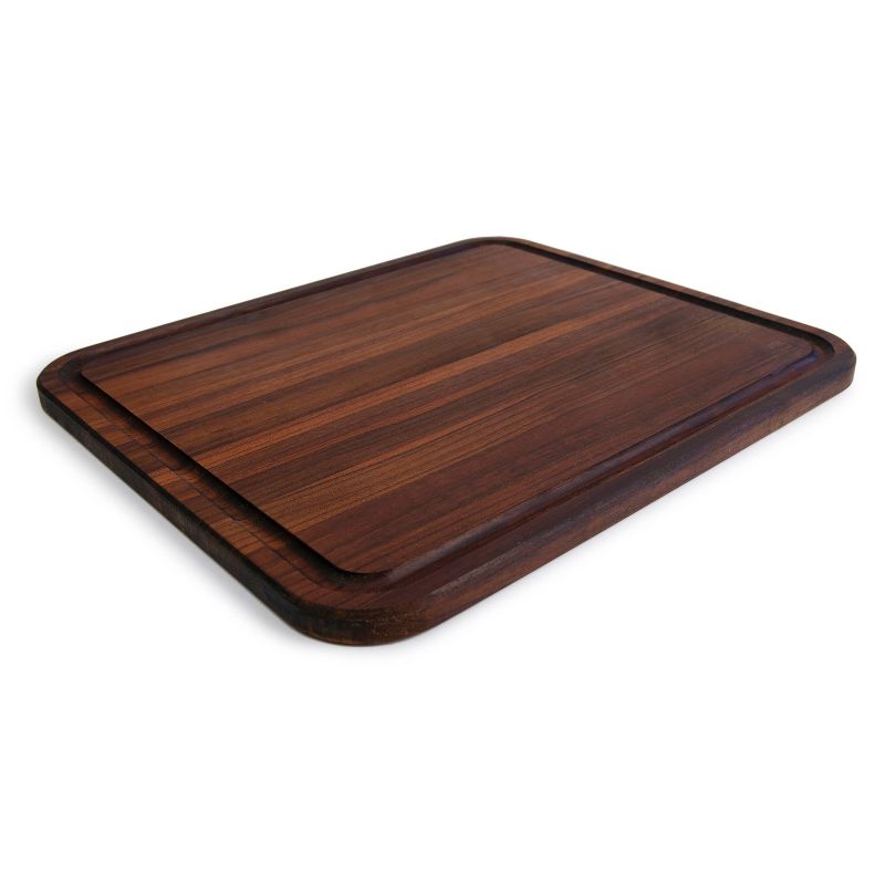 Architec Madeira Teak Edge-Grain Extra Large Utility Cutting Board  15"x17.75"x.75"
