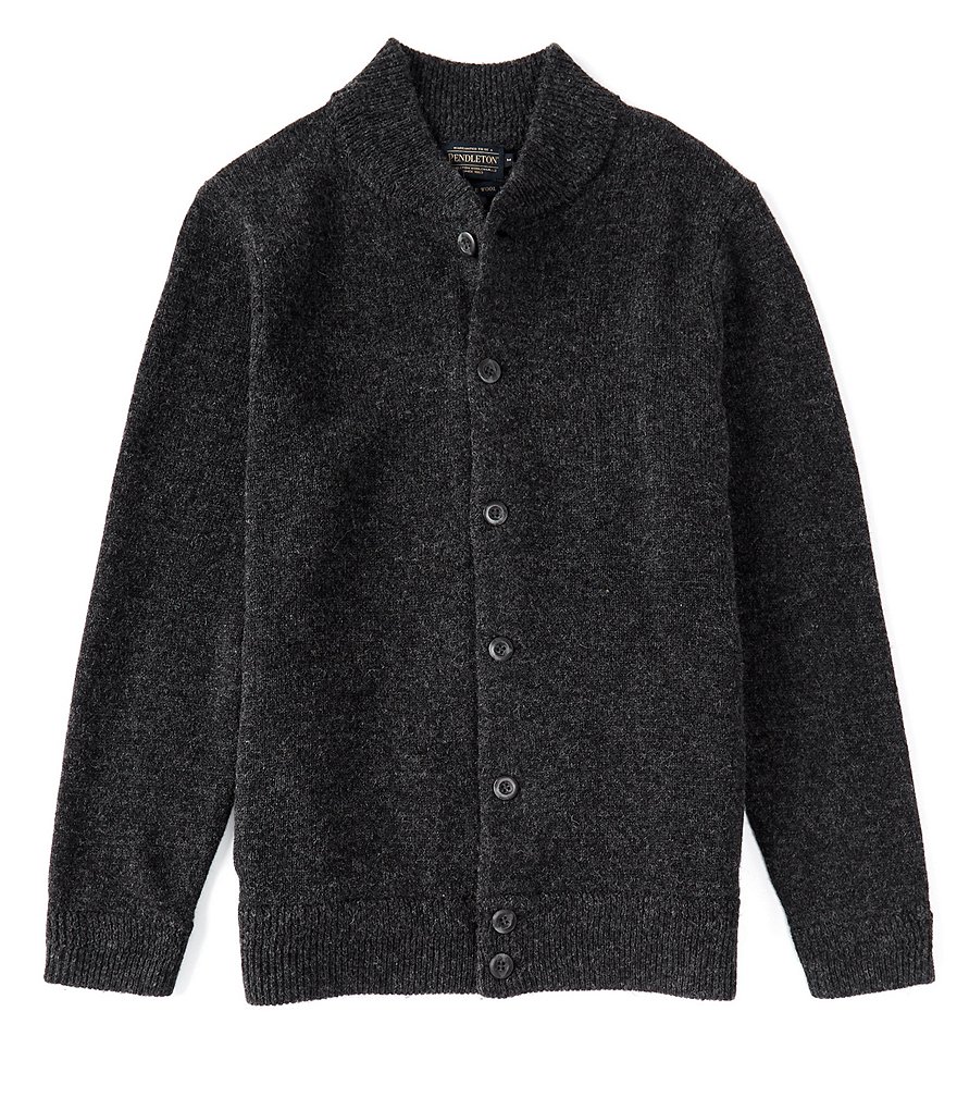 Pendleton Shetland Wool Bomber Cardigan