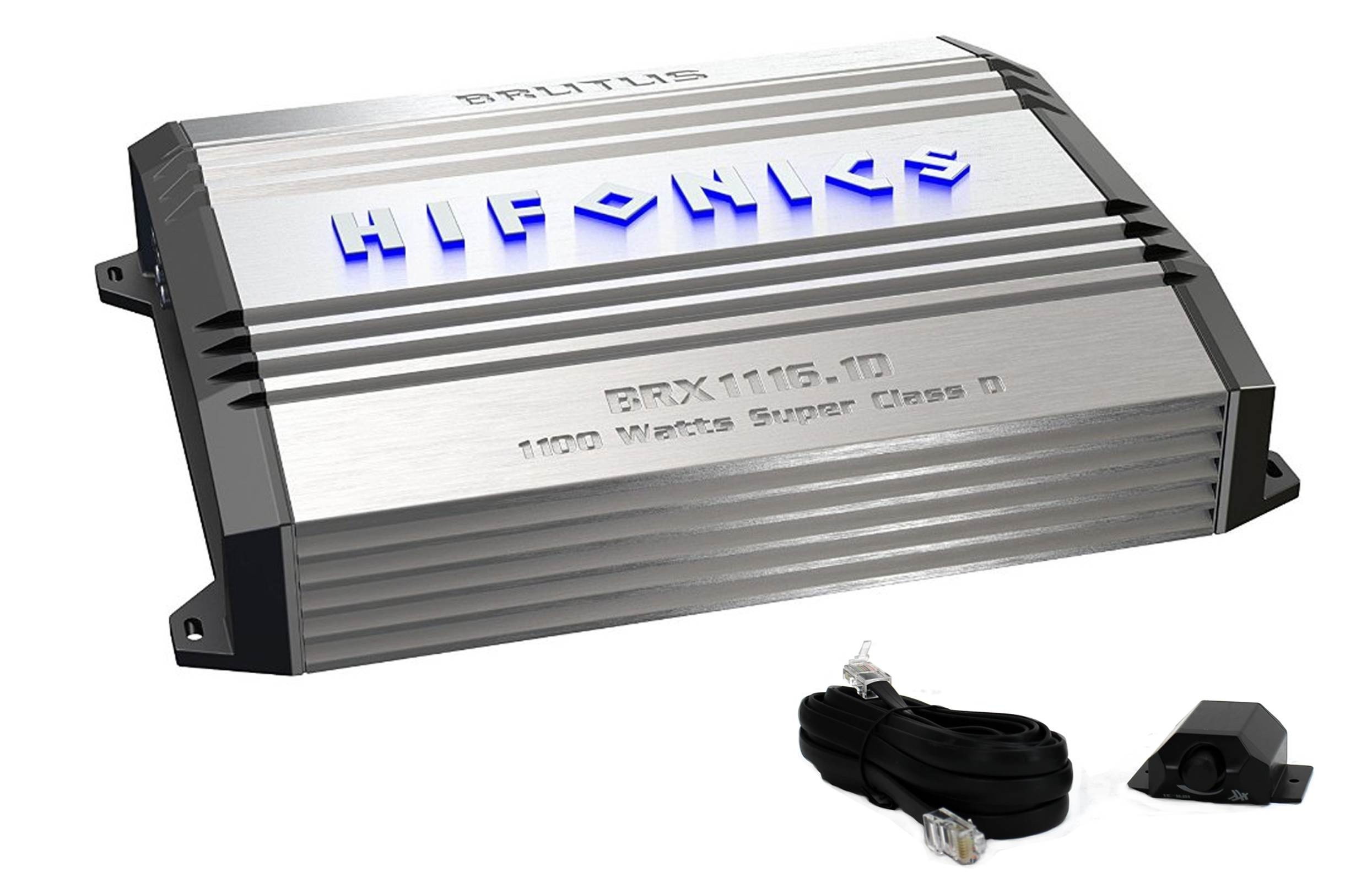 HIFONICS BRX1116.1D Brutus(R) Monoblock Super D-Class(TM) Amp (1,100 Watts)