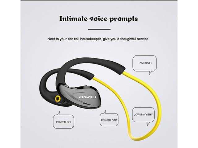 AutofeelSunriseoffice Hifi Bluetooth Earphone Headset Wireless Headphone With Mic 3D Bass Stereo Neckband Sport Earbuds Noise Canceling Cordless For Phone iPhone Xiaomi Samsung
