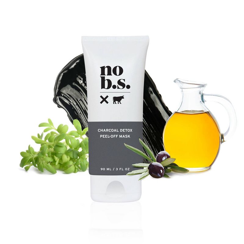No B.S. Skincare Charcoal Detox Peel-Off Mask - 3 fl oz