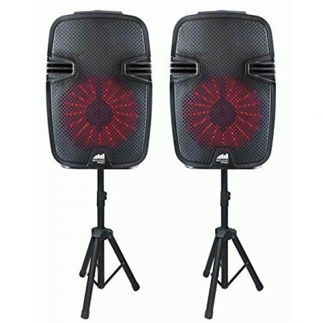 Naxa NDS-8007D Portable Bluetooth Speaker System Black NDS8007D