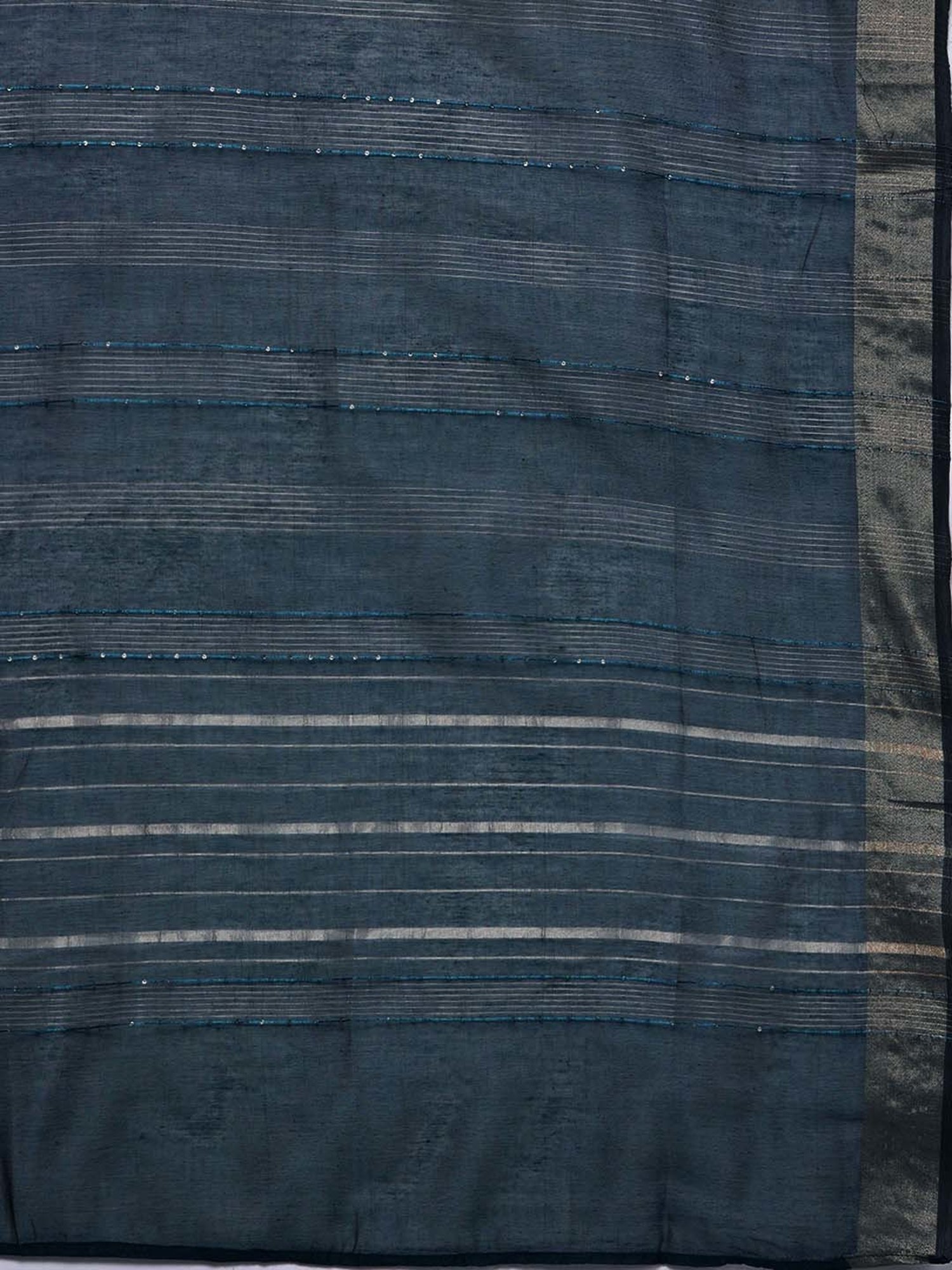 Gerua Blue Straight Fit Kurta Pant Set With Dupatta