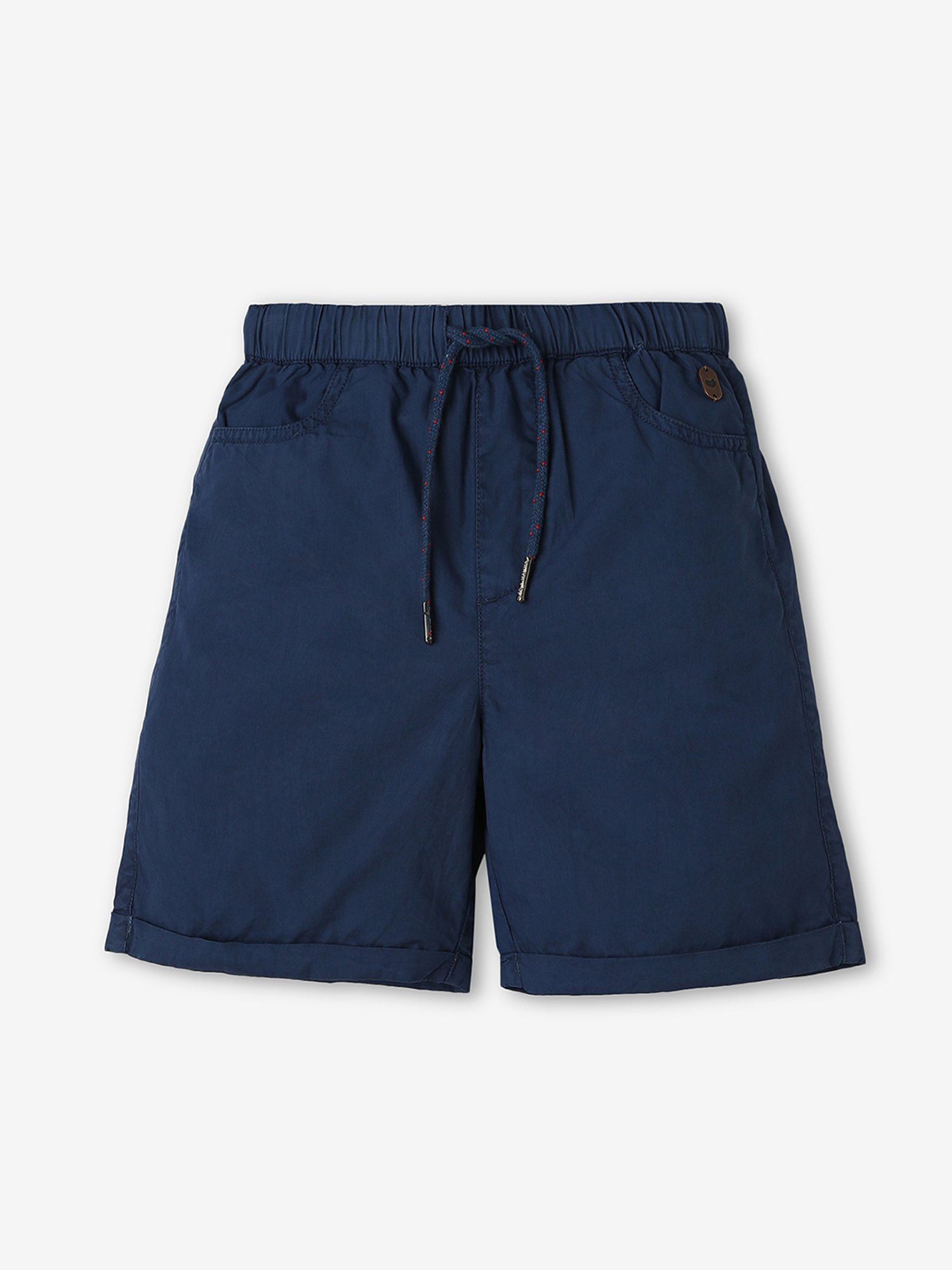 Ed-a-Mamma Kids Navy Solid Shorts