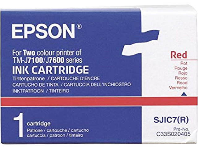 EPSON S020405 Ink Cartridges Red
