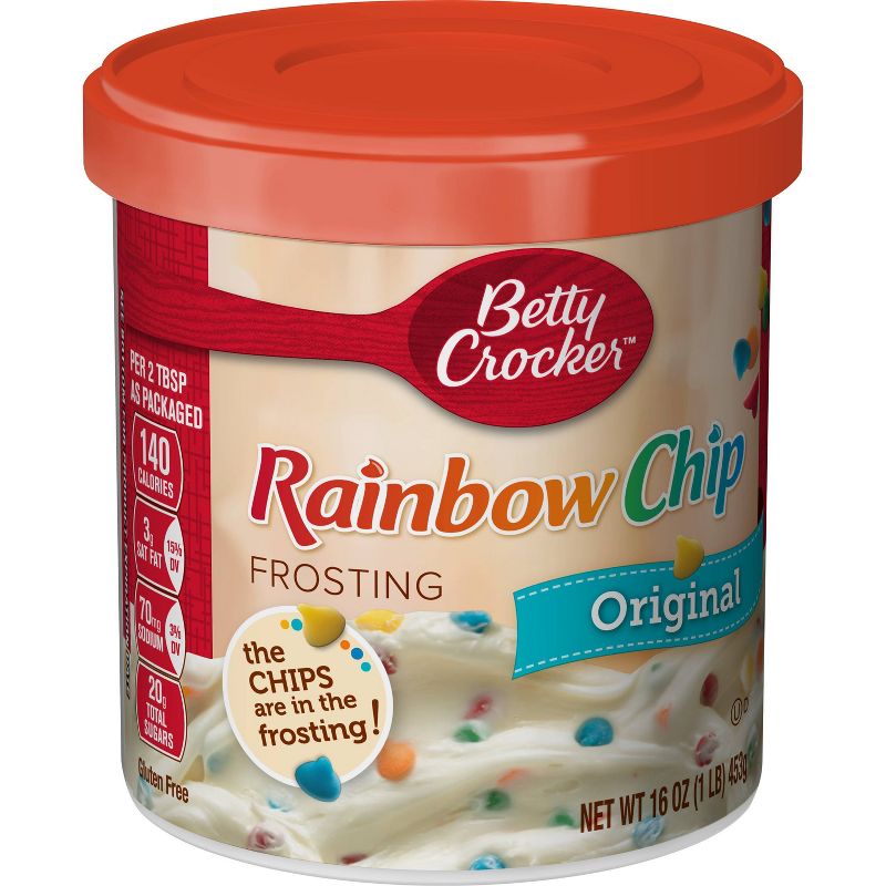 Betty Crocker Rainbow Chip Frosting - 16oz