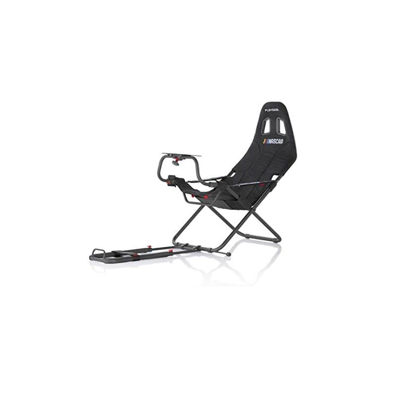 Challenge NASCAR Edition Racing Video Game Chair For Nintendo XBOX Playstation CPU Supports Logitech Thrustmaster Fanatec Steering Wheel And Pedal Controllers