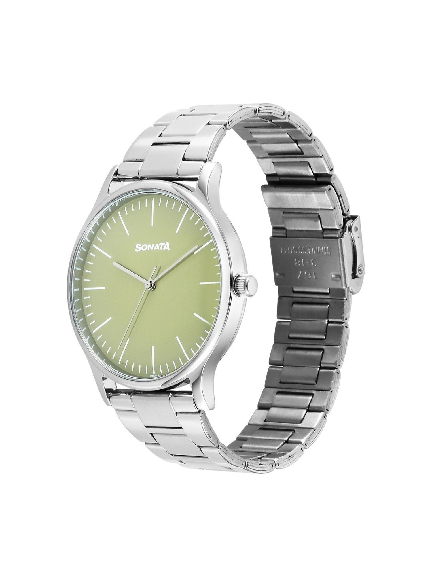 Sonata 77105SM20W Aspire 3.0 Analog Watch for Men