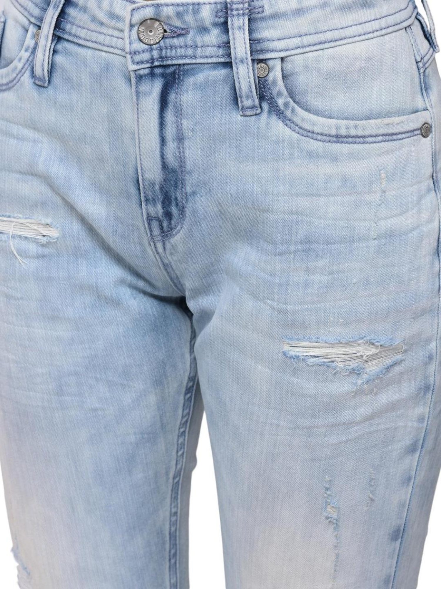 Woodland Light Blue Skinny Fit Jeans