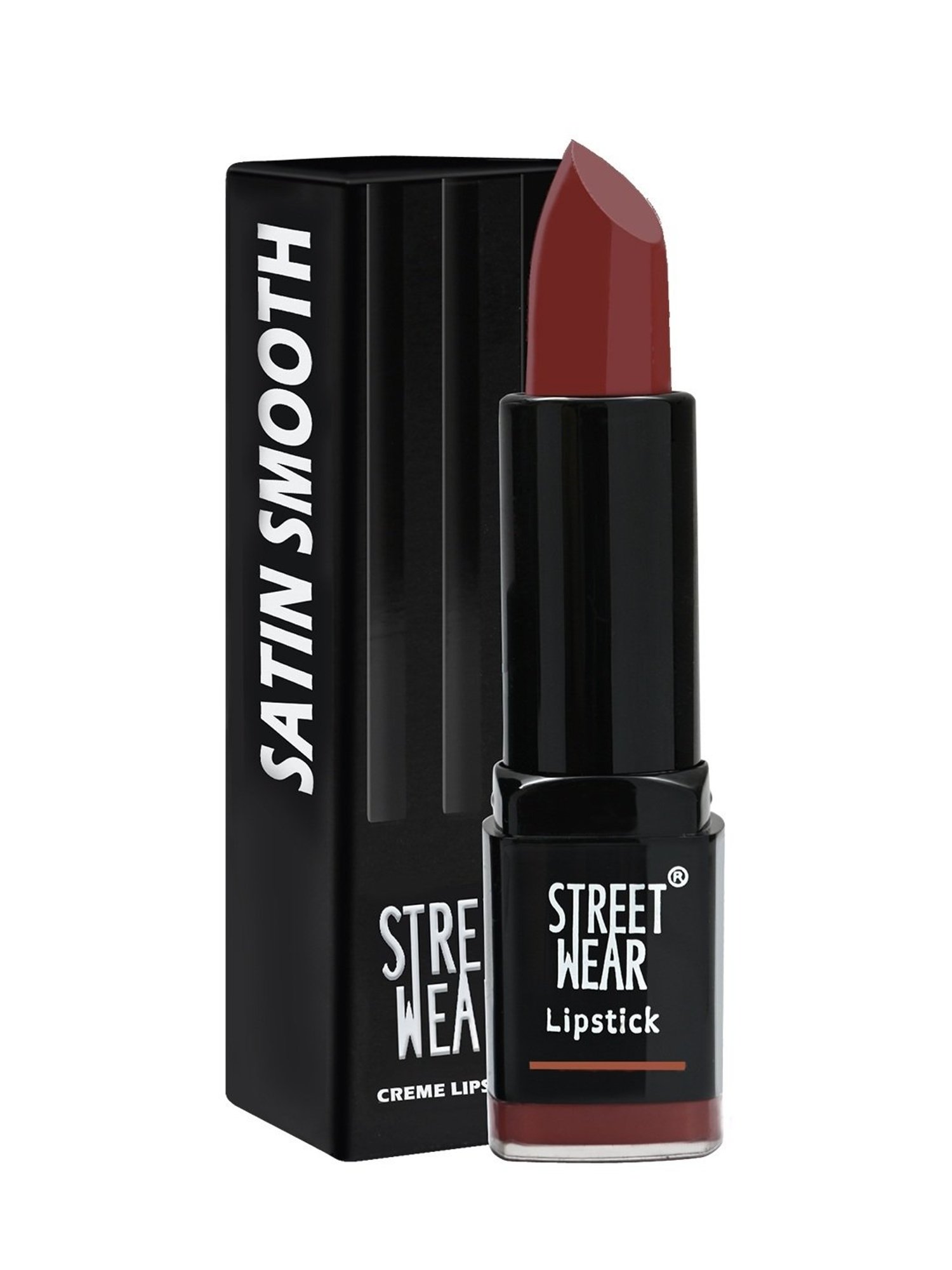 Street Wear Satin Smooth Lipstick Wine Festival - 4.2 gm