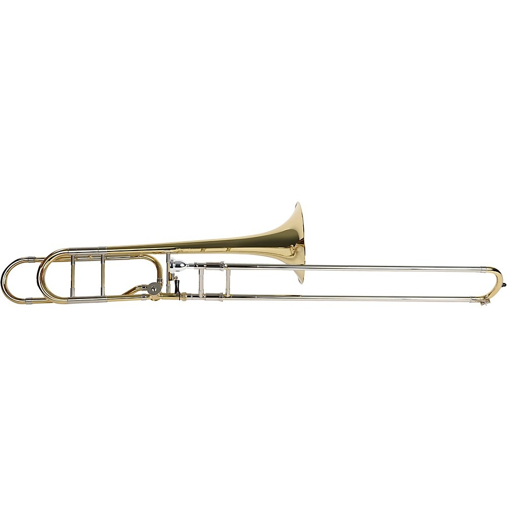 Allora ATB-450 Vienna Series Intermediate F-Attachment Trombone Lacquer Yellow Brass Bell