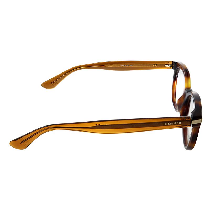 Tommy Hilfiger TH 1519 SX7 Womens Cat-eye Eyeglasses Light Havana 50mm