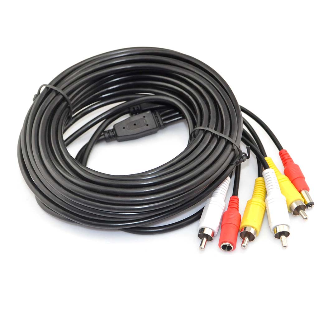 iKKEGOL 20M 66ft BNC CCTV Camera 12V Powered Video Extension Cable for DVR Security Camera