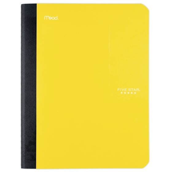 Five Star Composition Book College Ruled 100 Sheets 9 34 x 7 12 Cobalt Blue -