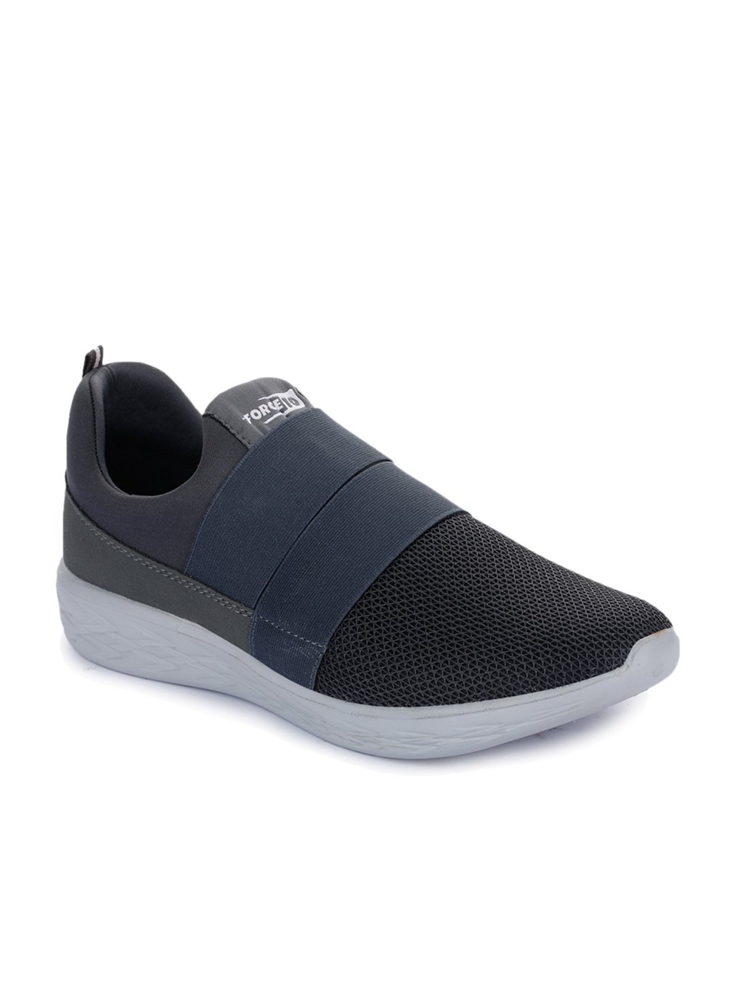 Force 10 by Liberty Men's Dark Grey Walking Shoes