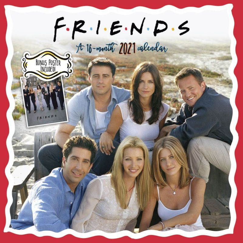 Trends International,  Friends 2021 Exclusive Wall Calendar wPoster 2021